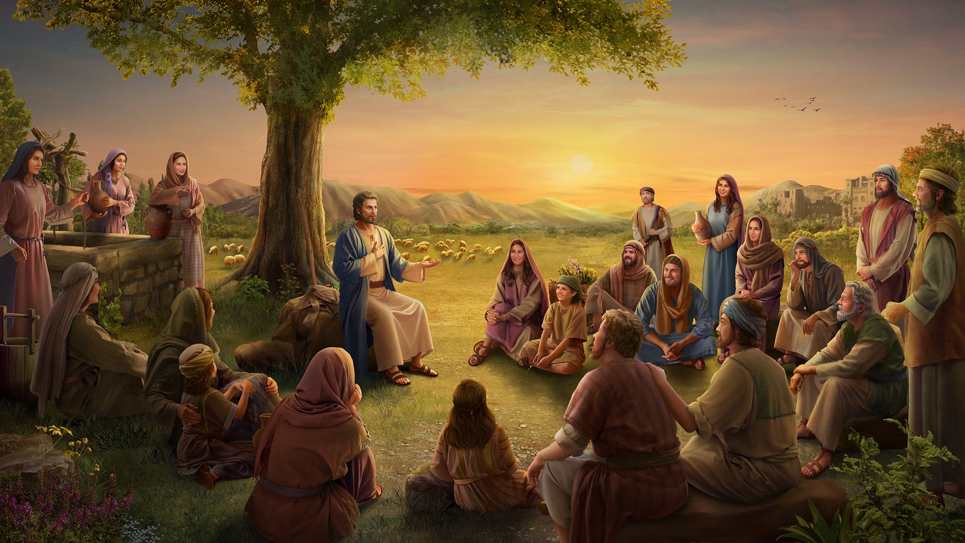 Old Peter Preaches And Works In The City Of Jerusalem