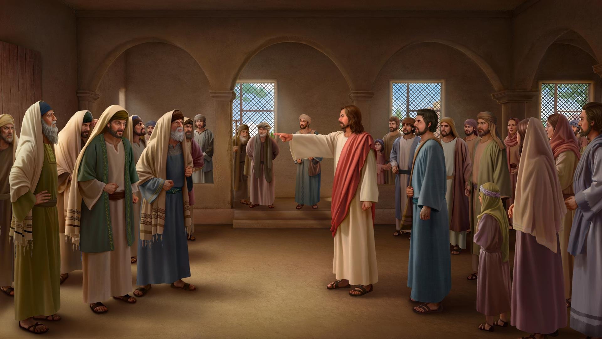 The Lord Jesus’ Rebuke To The Pharisees