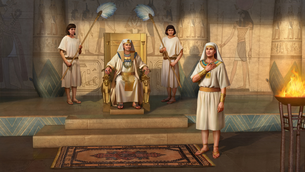 Joseph Is Blessed by God and Becomes the Prime Minister of Egypt